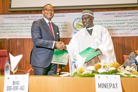 Signature des accords de prêt entre le Cameroun et la BAD : 89,2 milliards  FCFA pour transformer l’Extrême-Nord